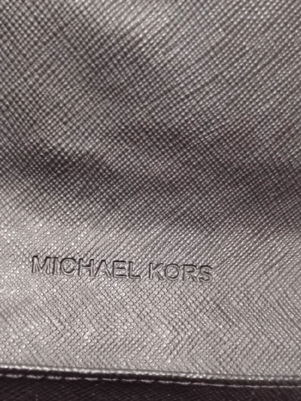 Michael Kors Jet Set Travel Black Leather Card Holder with Gold‎ Logo